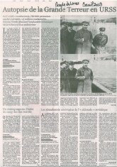 Le Monde des livres, 2009