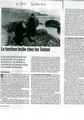Le Point, octobre 2010