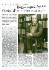 Politique magazine, 2011