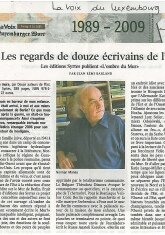 La Voix du Luxembourg, octobre 2009